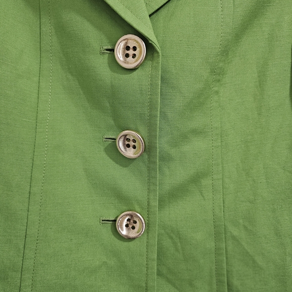 💚 Tahari Arthur S. Levine Green Blazer – NWT 💚 - Picture 4 of 13